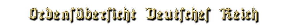 Titel Ordensübersicht
