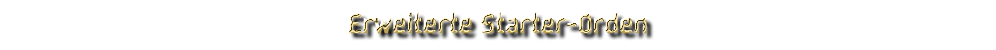Erweiterte Starter-Orden Briten