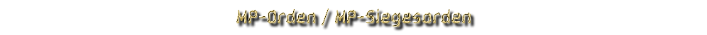 MP-Orden Briten