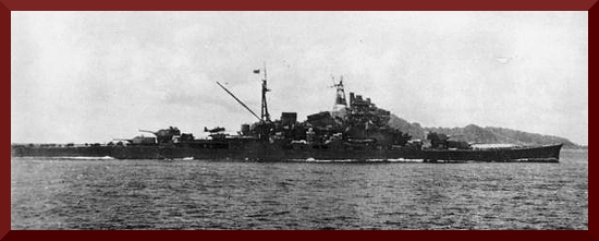 Japanese heavy cruiser Maya 1944