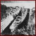IJN heavy cuiser HAGURO 1928 under construction at MITSUBISHI Nagasaki dry dock