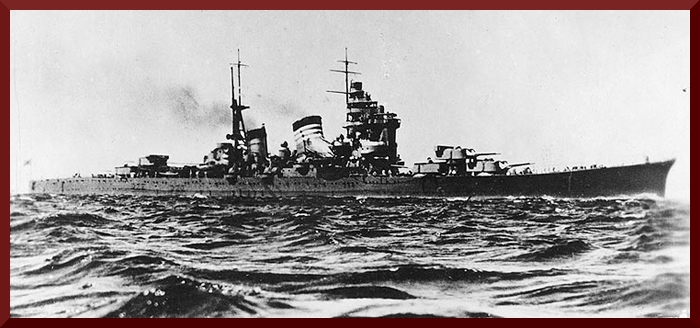 Japanese cruiser Haguro