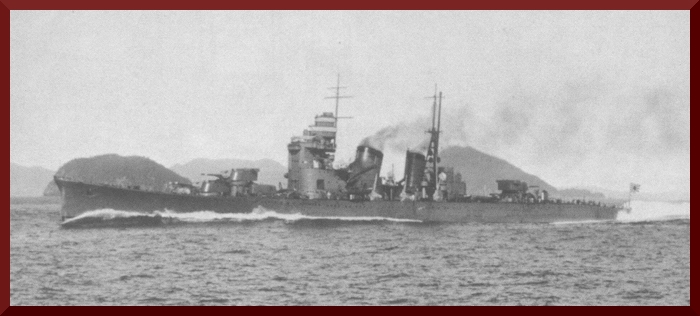 Japanese cruiser Nachi 1929