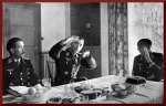 Werner Mölders mit Adolf Galland zum Geburtstag Theo Osterkamp