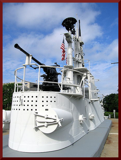 Turmaufbau Gato U-Boot USS Flasher
