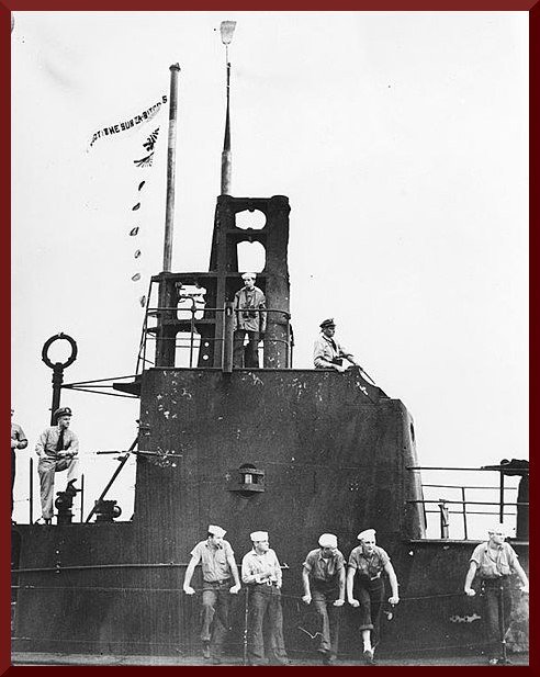 Gato U-Boot Turm der USS Wahoo