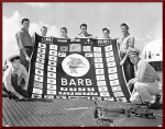 Gato U-Boot Kriegsflagge der USS Barb