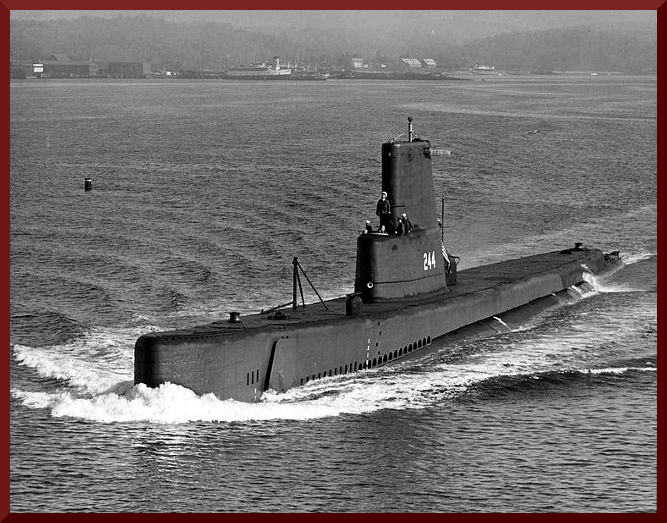 Gato U-Boot USS Cavalla nach Umrüstung GUPPY