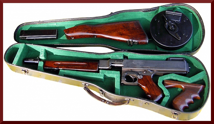 Thompson in violin case
