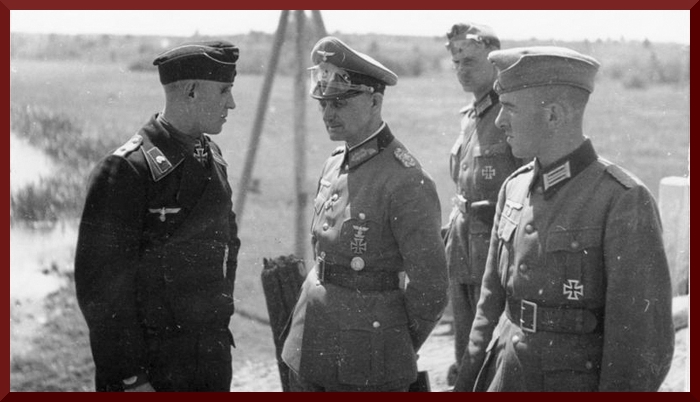 Bundesarchiv Bild 183-2005-1017-519, Russland, Generaloberst Model vor Sluzk