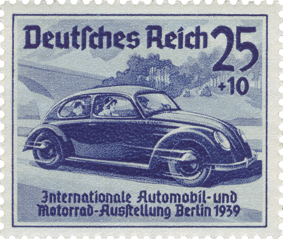 DR 1939 688 Automobilausstellung Volkswagen Käfer