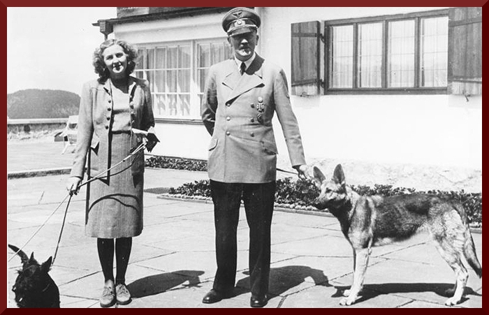 Bundesarchiv B 145 Bild-F051673-0059, Adolf Hitler und Eva Braun auf dem Berghof