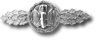 Frontflugspange Bomber silber