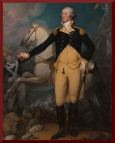General George Washington at Trenton by John Trumbull