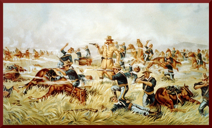 Custer Massacre At Big Horn, Montana June 25 1876