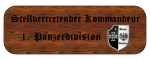 Türschild Ghoule