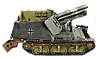 Lorraine-Schlepper SFL -15cm-Haubitze