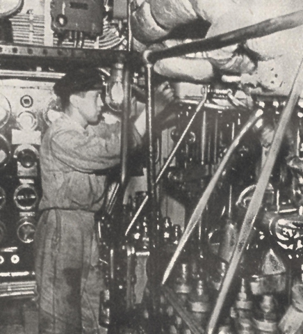 Maschinenraum eines T-Bootes Forenbildarchiv