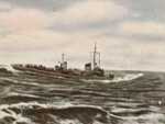 Bild 174 Torpedoboot Iltis in voller  fahrt