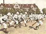 Bild 219 Matrosen üben Infanterieangriff