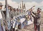 Bild 4 Ehrung der Fahnen der alten Armee