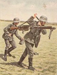 Bild 57 MG Trupp geht vor