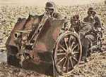 Bild 60 Leichtes Infanteriegeschütz in Feuerstellung
