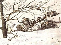 Bild 66 Handgranatenkampf im Graben