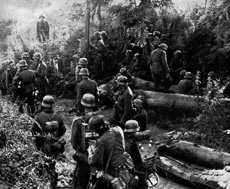 78a Vorbereitung zur Flussüberquerung