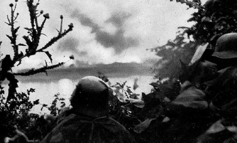78b Vorbereitung zur Flussüberquerung