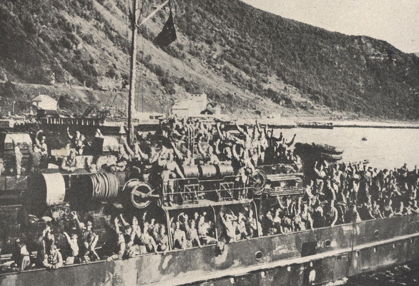 Heimkehr aus Narvik forenbildarchiv