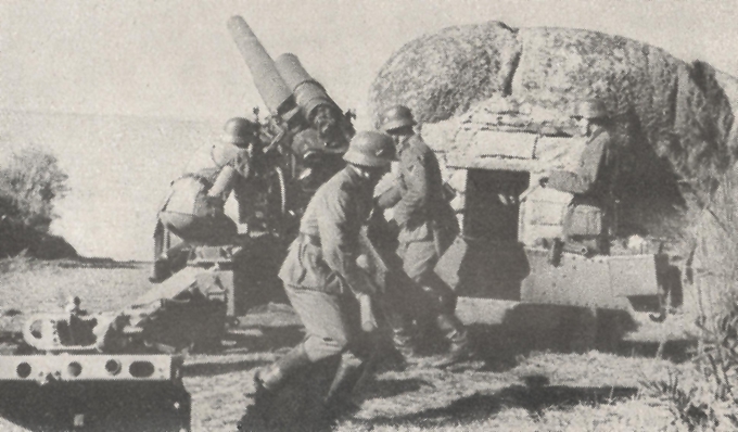 Marineartillerie im Gefecht Forenbildarchiv