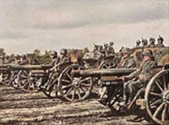 Bild 9 Parademarsch der Artillerie
