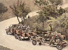 Bild 253 Flak auf dem Marsch