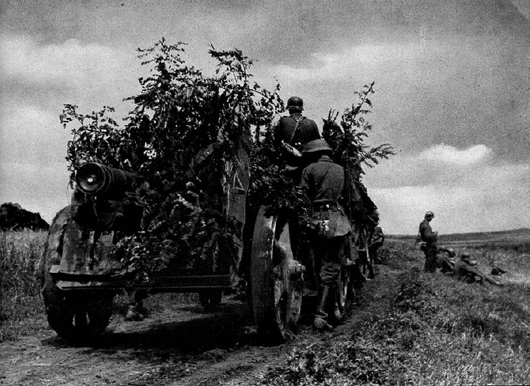 42a Artillerie geht vor