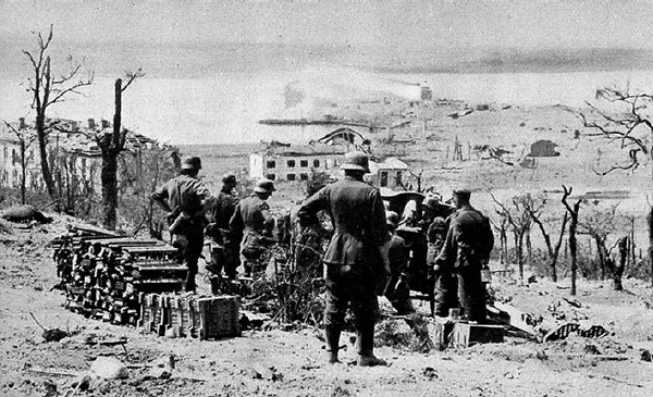 216a Artilleriestellung vor Sewastopol