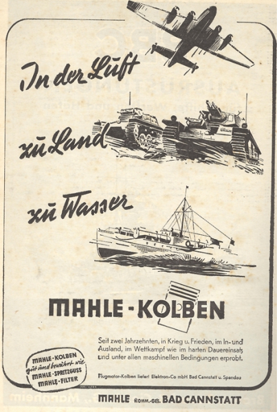 Mahle Kolben Galerie