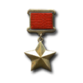 3 Goldener Stern Held der SU