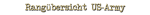 Rangübersicht US-Army