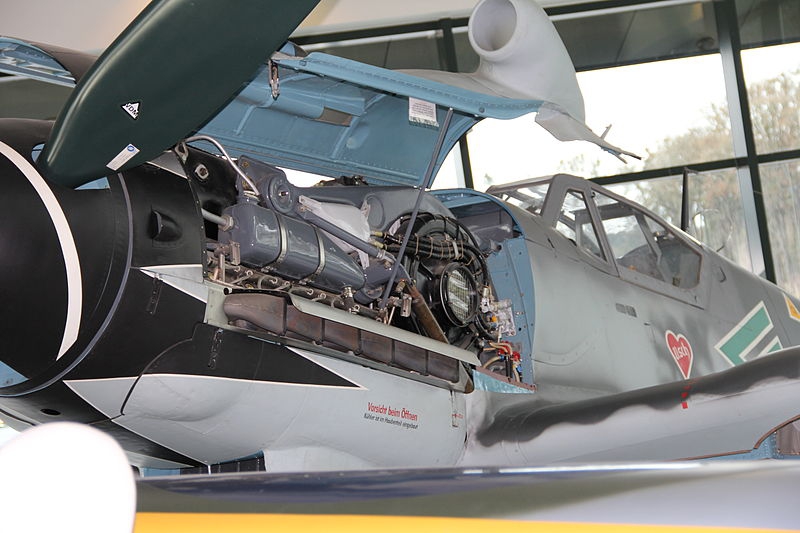 Messerschmitt Bf 109 610937 at the Evergreen Aviation & Space Museum[1]