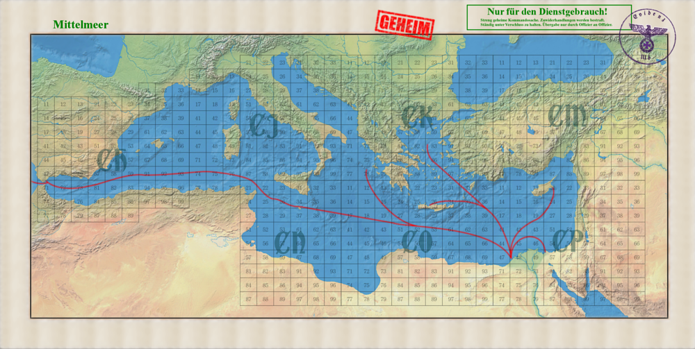 Mittelmeer B Karte