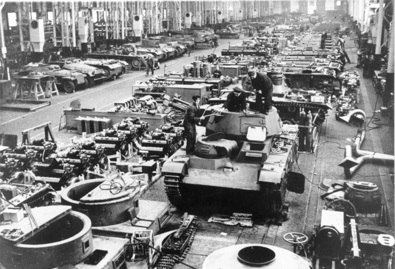 Bundesarchiv Bild 183-L04352, Deutschland, Rüstungsproduktion, Panzer[1]