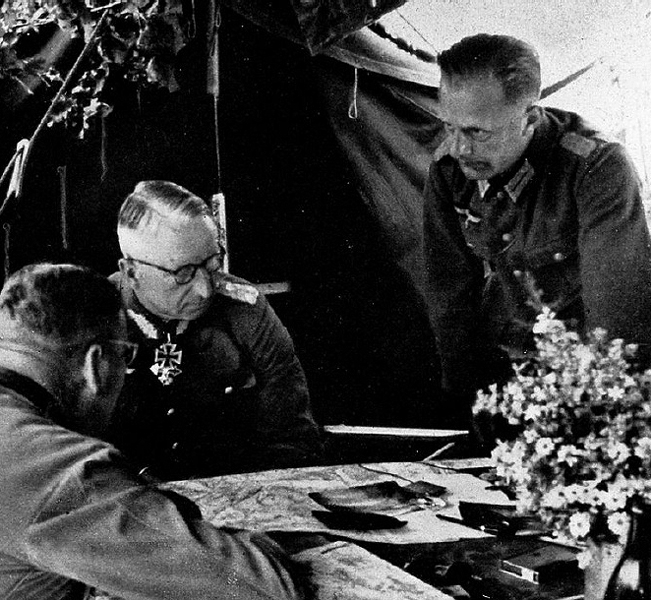 208a Lagebesprechung Sewastopol von Manstein