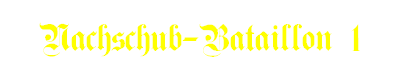 Nachschub