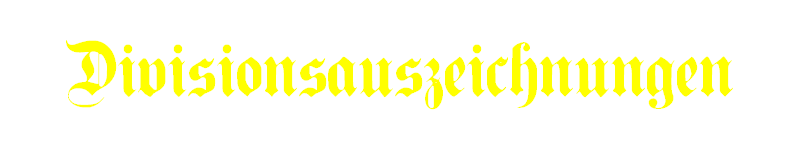 Divisiomsauszeichnungen