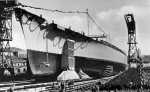 Bundesarchiv DVM 10 Bild-23-63-40, Schlachtschiff  Tirpitz , Stapellauf