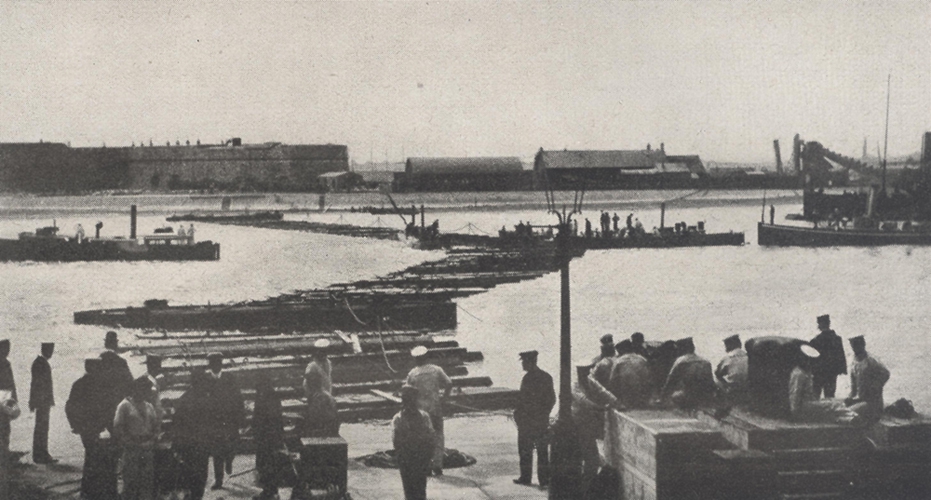 Portsmouth mit Hafensperre Forenbildarchiv