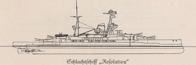 88b Rißzeichnung Engl Schlachtschiff Forenbildarchiv