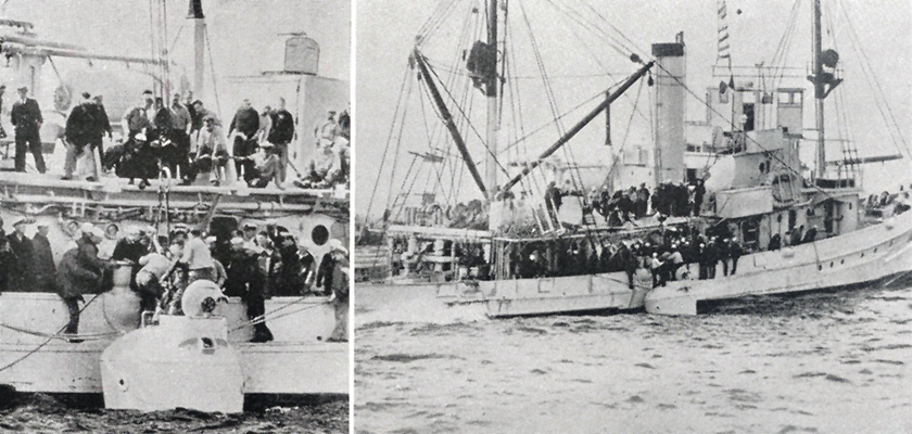 U-Bootes Squalus und Rettung mittels Taucherglocke Forenbildarchiv