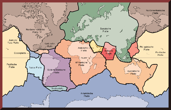 Tectonic plates de